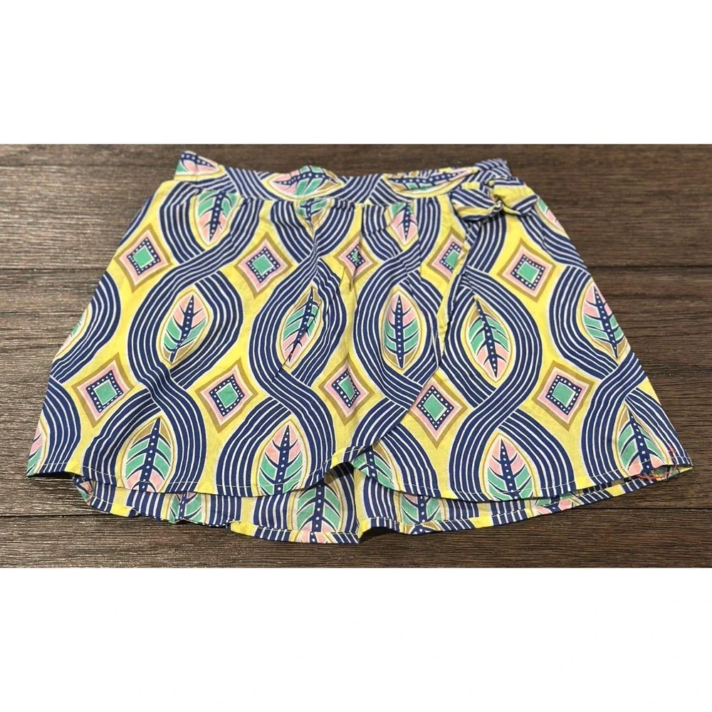 Genuine Kids by Oshkosh‎ girls skort skirt summer school vacation sz 4T feather